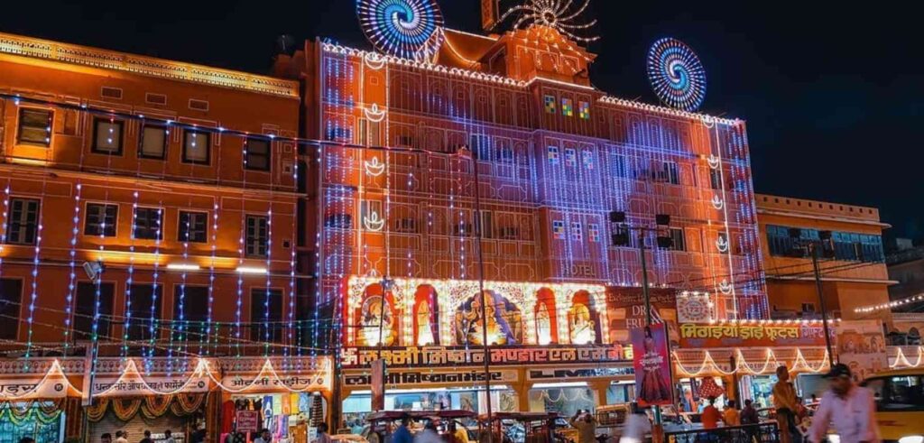 Jaipur diwali lights
