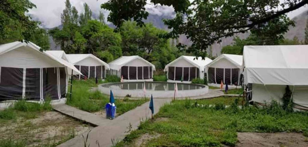 Hunder Campsite in Ladakh