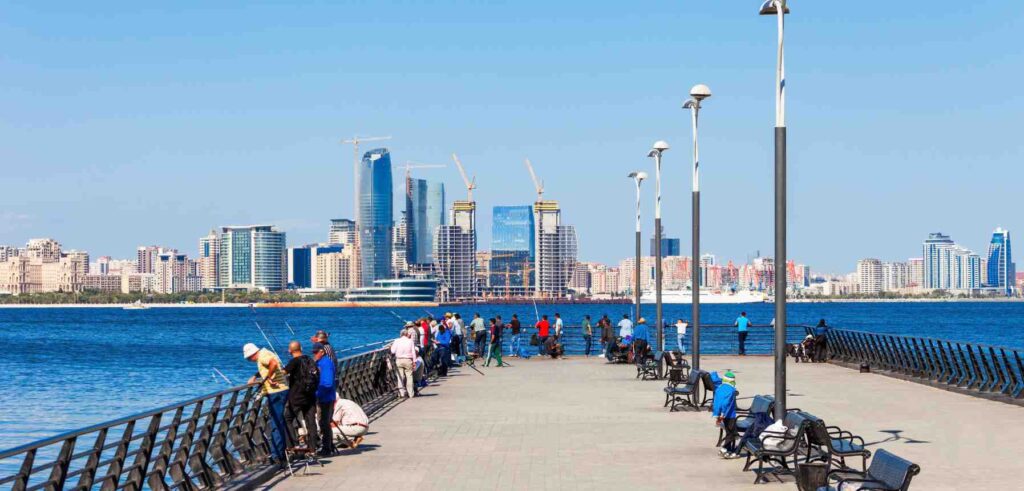 Baku Boulevard Beach