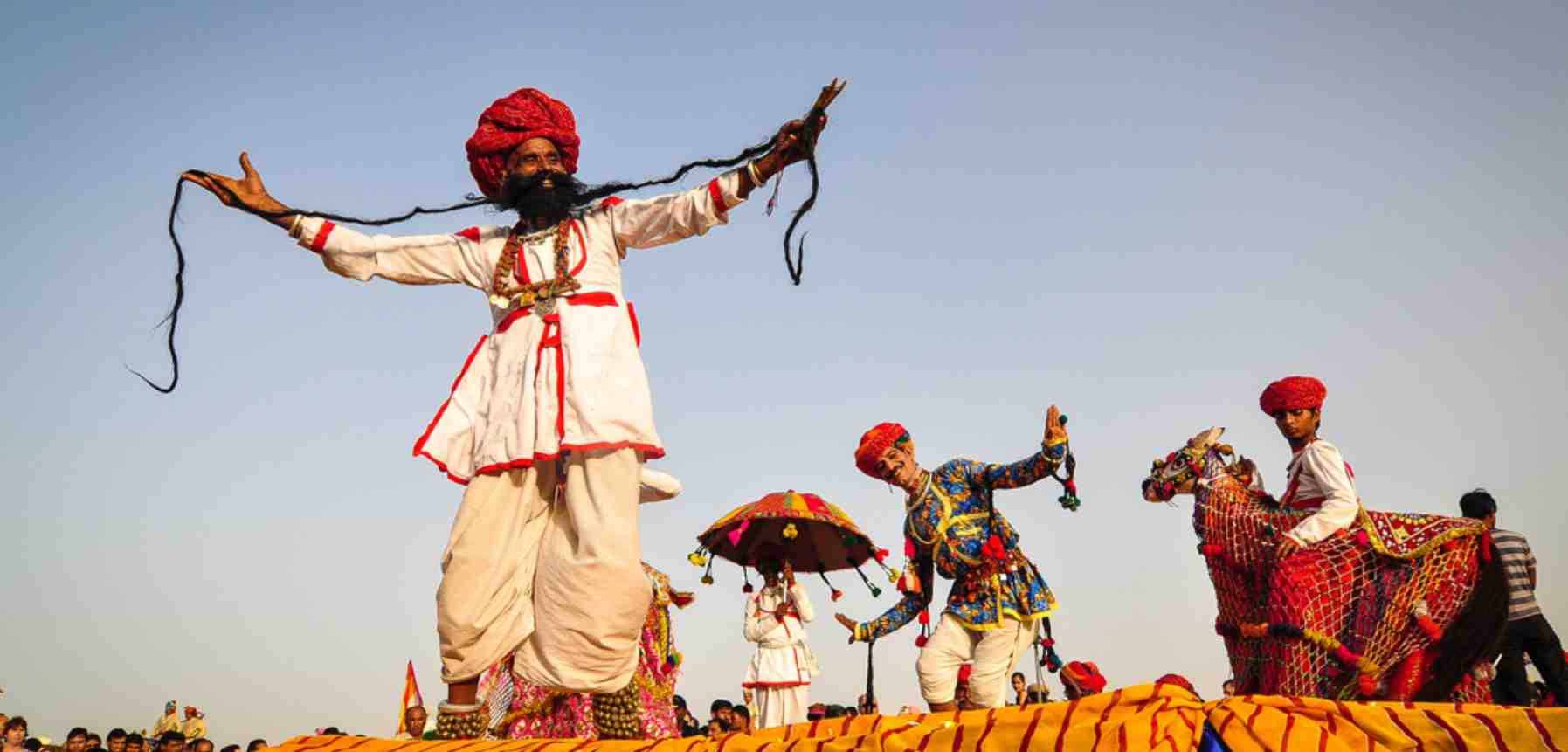 Cultural celebration during Pushkar fair