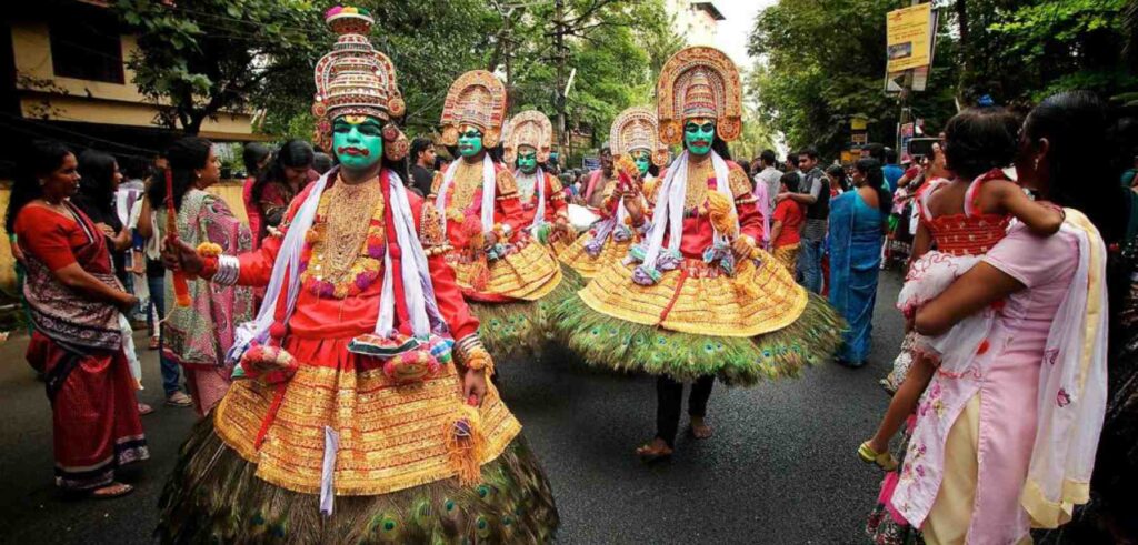 Onam, the harvest festival of Kerala