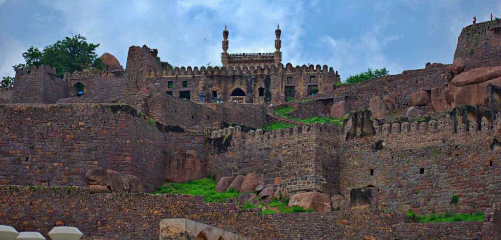 Golconda Fort, one of the historical places in Hyderabad