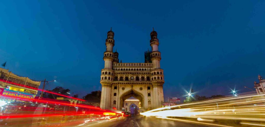 char minar one of the most celebrated historical sites in Hyderabad