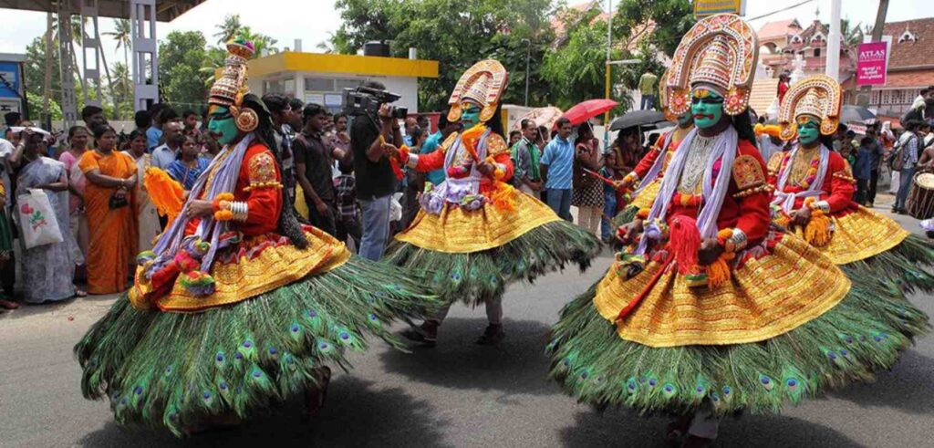 Athachamayam is the grand beginning of the ten-day Onam festival in Kerala