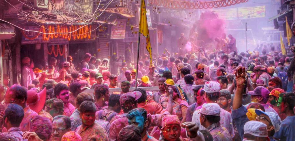 Story Behind Holi Celebration in Vrindavan 