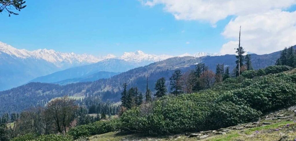 Location of Phulara Ridge Trek